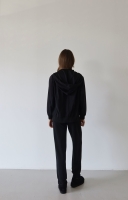 Oversize Fit Kapüşonlu Ceket