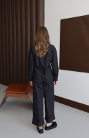 Touch Paper - Turn-Up Geniş Paça Pantolon Takım