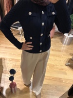 Triko Düğmeli Hırka