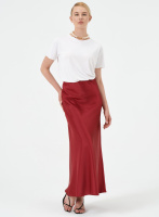 Turkish Rose İpek Saten Etek