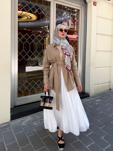 Biye Pamuk Crush Etek