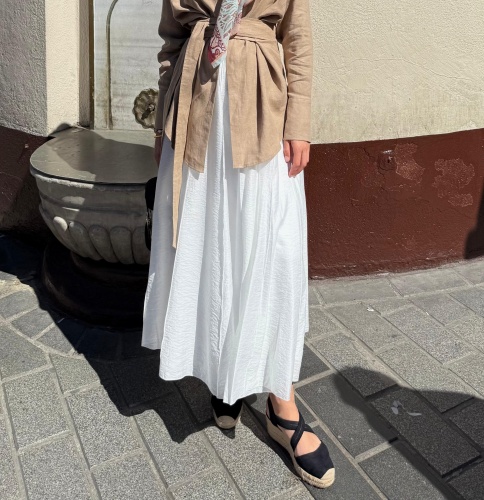 Biye Pamuk Crush Etek