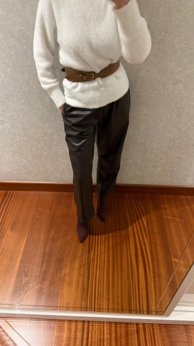 Burrly Deri Pantalon