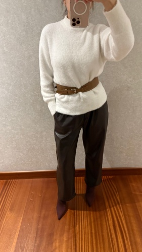 Burrly Deri Pantalon