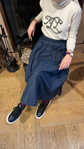 Denim Pilakaşe Etek