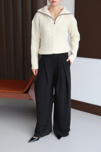 Modal Pile Bol Pantalon