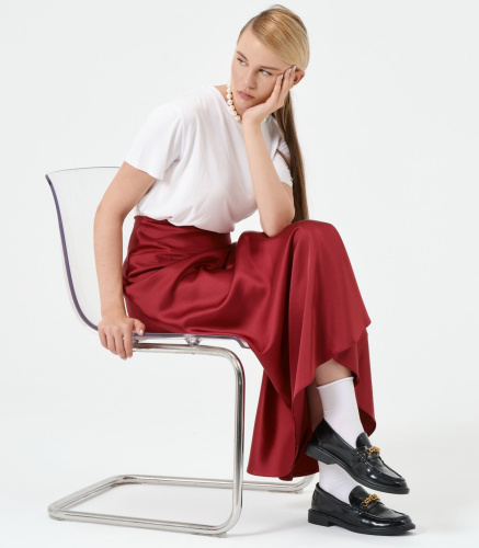 Turkish Rose İpek Saten Etek