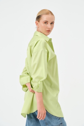 Wall St Gömlek Lime