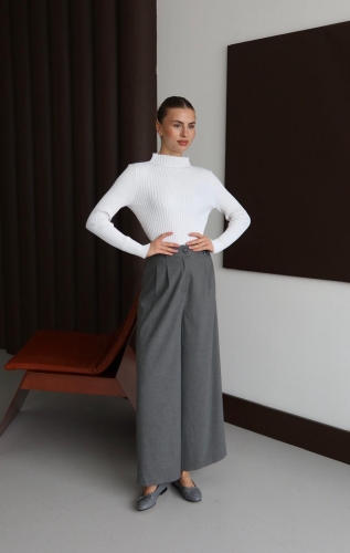 Yarım Yaka Balıkçı Triko